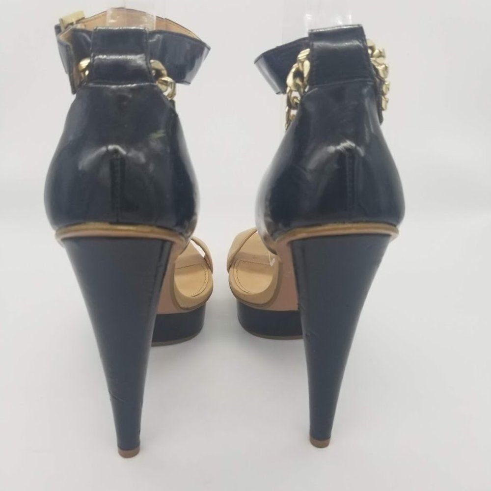 Colin Stuart Chain AnkleStrap Platform Heel/Size 7 - Picture 7 of 13